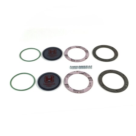 Hendrickson Replacement Kit, Hubcap, Window, Lens Plate, Tri-Lobe Screws, Pro Grease VS-32054-4